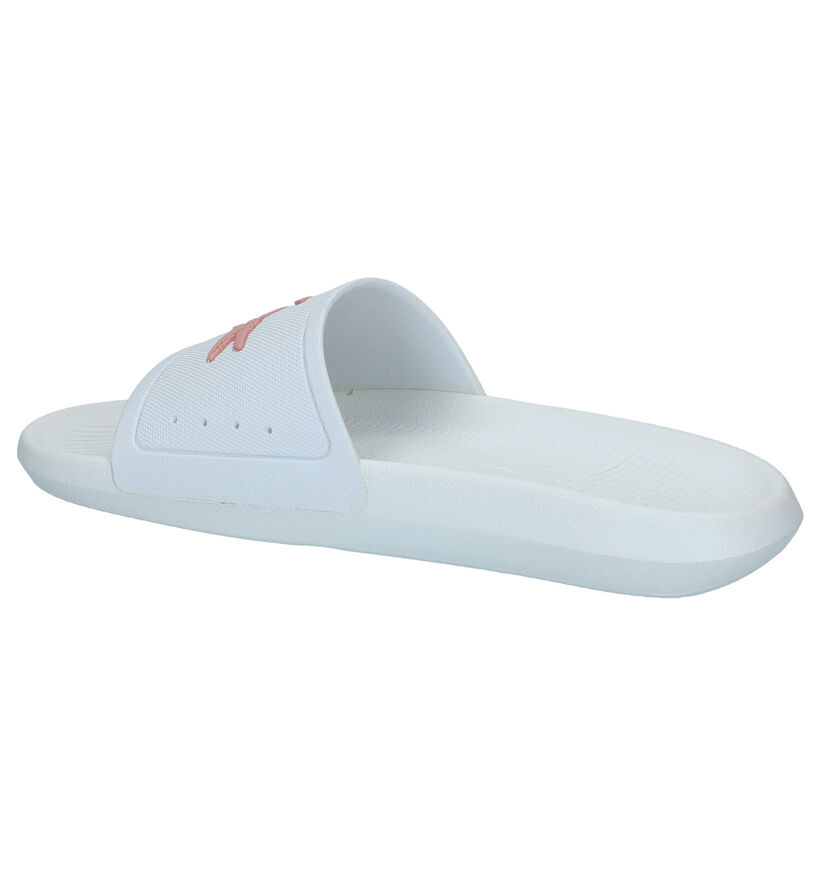 Lacoste Croco Slide Zwarte Slippers in kunststof (286771)