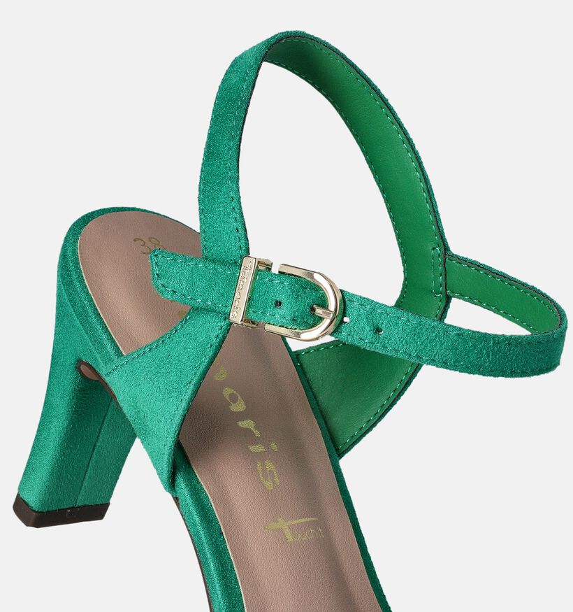 Tamaris Sandales à talons en Vert pour femmes (354313)