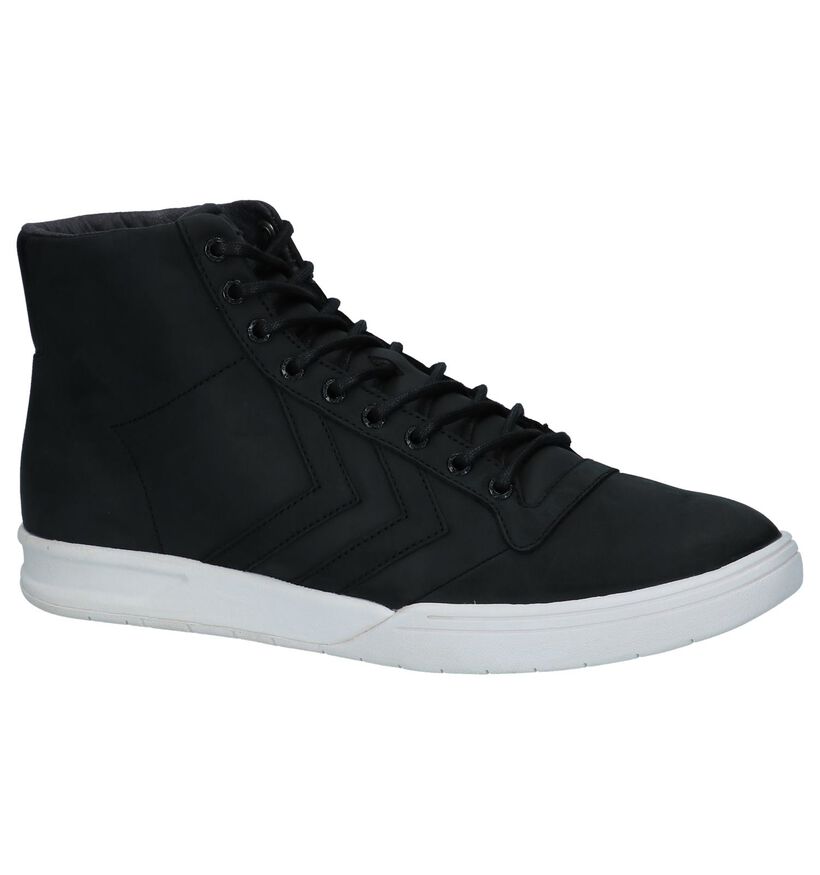 Zwarte Hoge Sneakers Hummel in leer (225870)