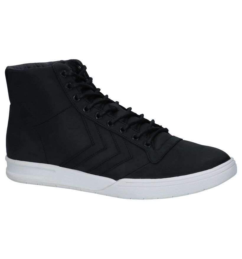 Hummel Baskets hautes en Noir en cuir (225870)