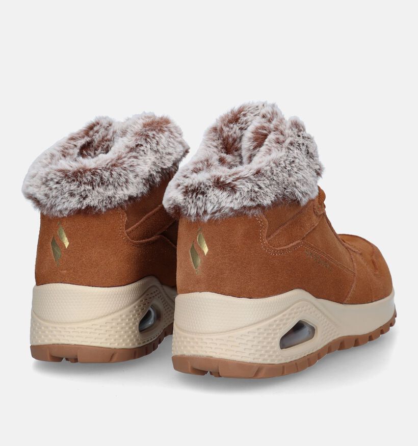 Skechers Uno Rugged Wintriness Baskets en Cognac pour femmes (328068)