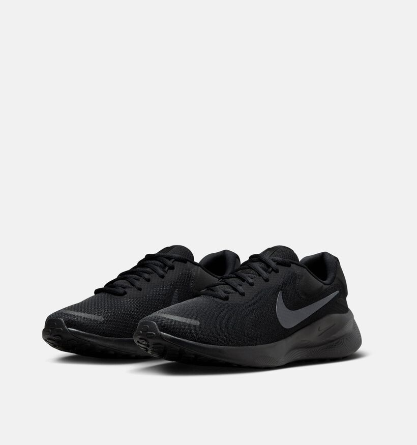 Nike Revolution 7 Baskets en Noir pour garçons, hommes (350468)