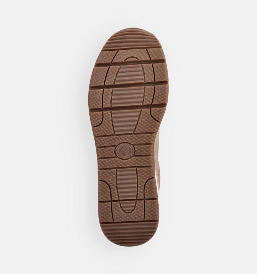 Solemade James Taupe Rits-Veterschoenen voor heren (373517) - geschikt voor steunzolen