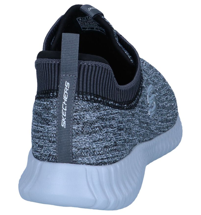 Grijze Sneakers Skechers Air-Cooled in stof (247382)