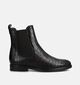 Laurent David Ares Bottines Chelsea en Brun foncé pour femmes (365459)