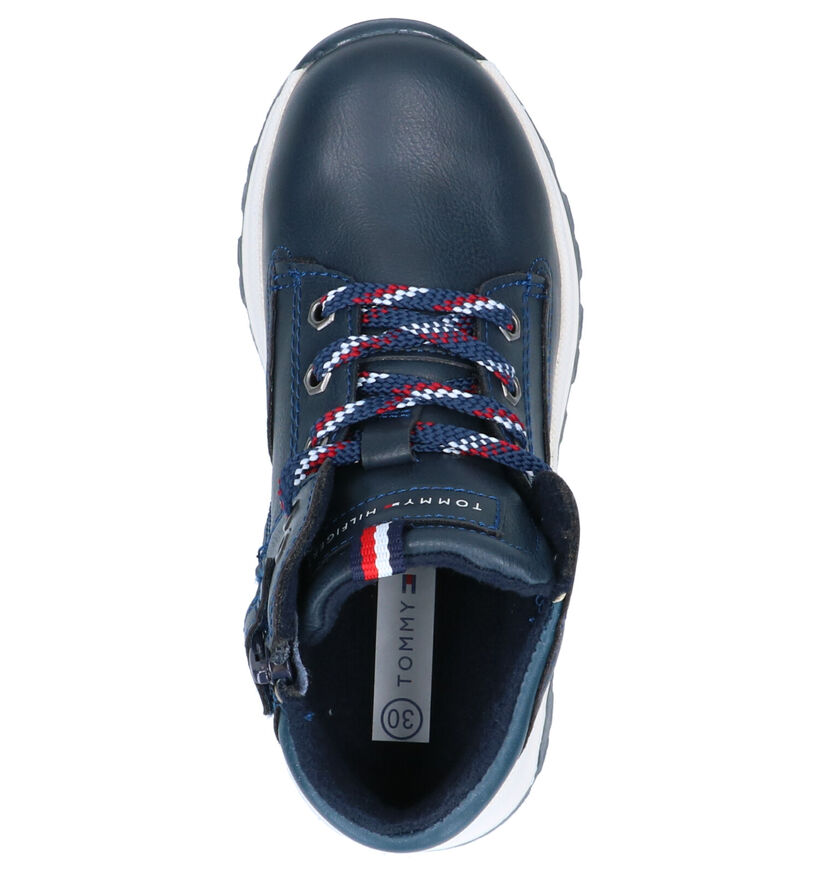 Tommy Hilfiger Chaussures hautes en Bleu foncé en simili cuir (257338)