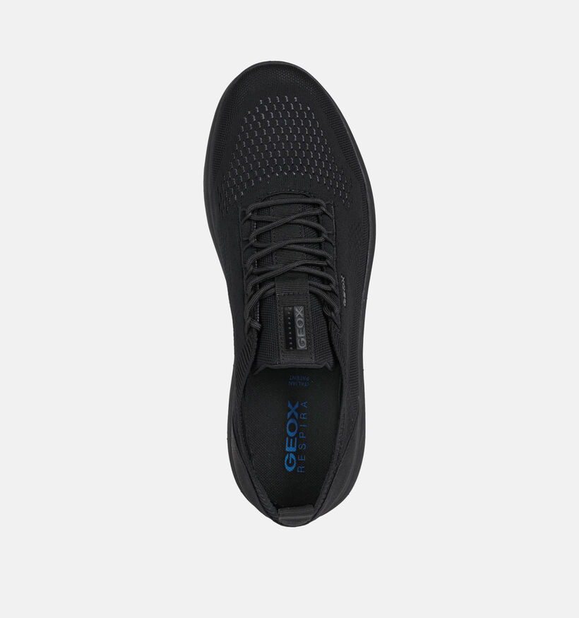 Geox Spherica Chaussures à lacets en Noir pour hommes (353840) - pour semelles orthopédiques