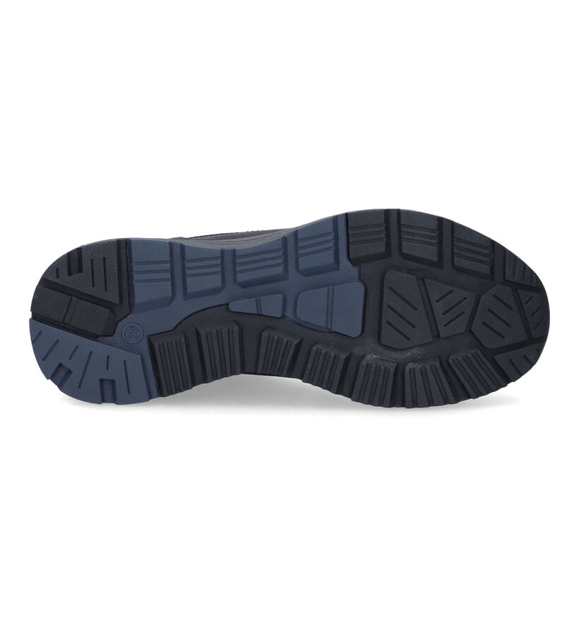 Australian Walker Blauwe Veterschoenen in nubuck (313349)