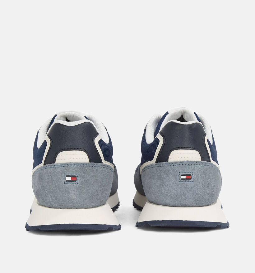 Tommy Hilfiger Baskets Basses en Bleu pour hommes (352830) - pour semelles orthopédiques