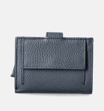 Crinkles Portemonnees Zwart/Wit/Cognac/Bruin/Blauw/Groen/Grijs