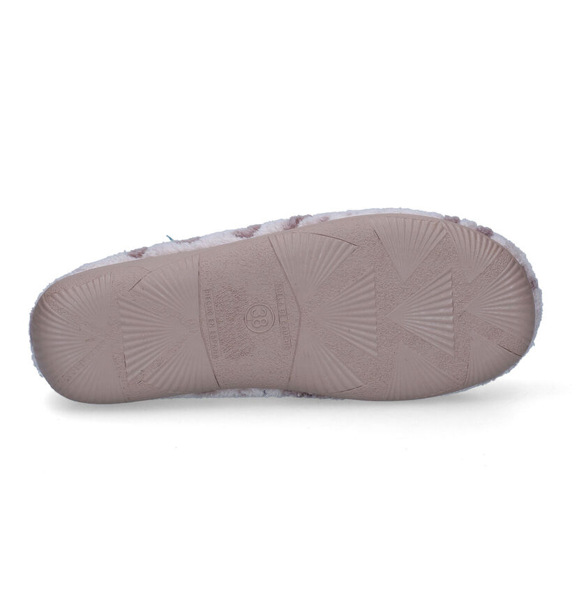 Torfs Home Pantoufles fermées en Beige pour femmes (333466)