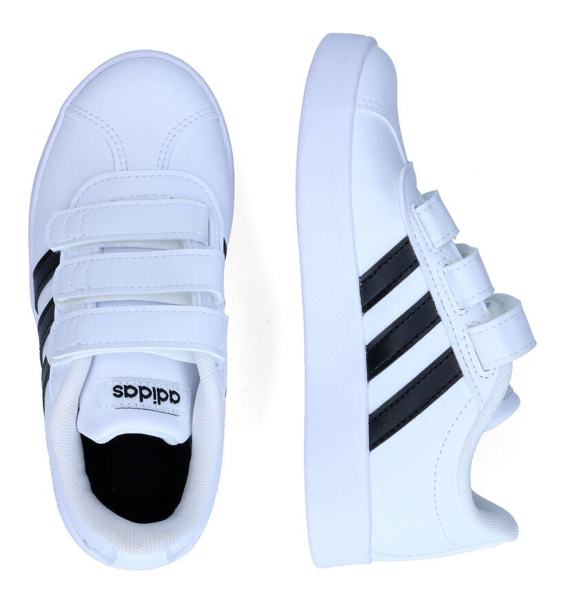 adidas VL Court 2.0 CMF Witte Sneakers in kunststof (317288)