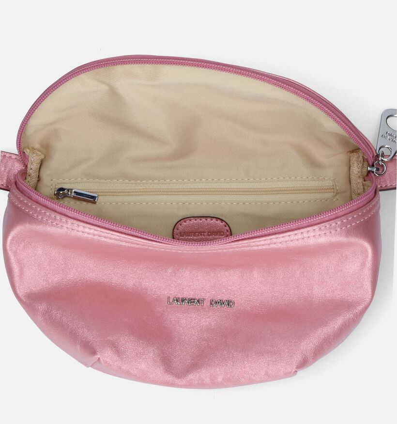 Laurent David Estee 008 Sac banane en Rose pour femmes (337103)