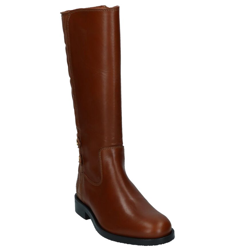 Hampton Bays Bottes hautes en Cognac en cuir (226138)