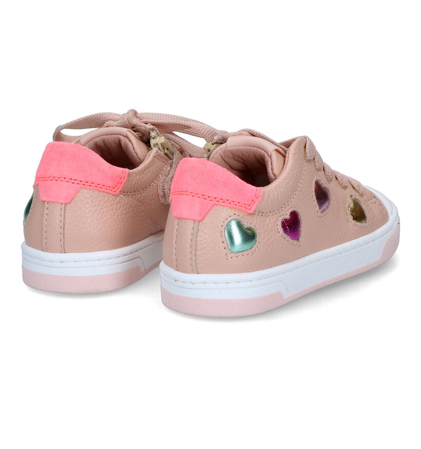 STONES and BONES Daisy Chaussures à lacets en Rose pour filles (322047) - pour semelles orthopédiques