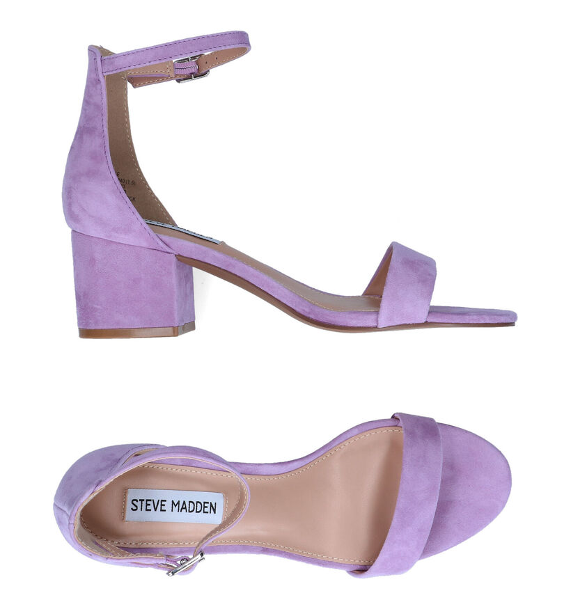 Steve Madden Irenee Sandales en Mauve pour femmes (305357)