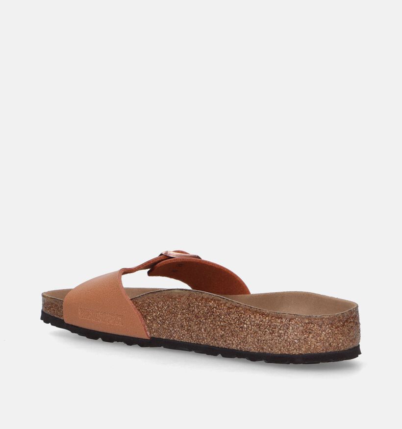 Birkenstock Madrid Birko-Flor Bruine Slippers voor dames (338051)