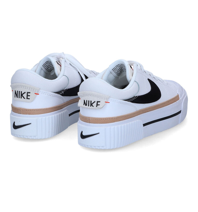 Nike Court Legacy Lift Witte Sneakers voor dames (316854)