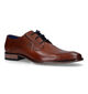 Bugatti Rinaldo Chaussures habillées en Cognac pour hommes (319244)