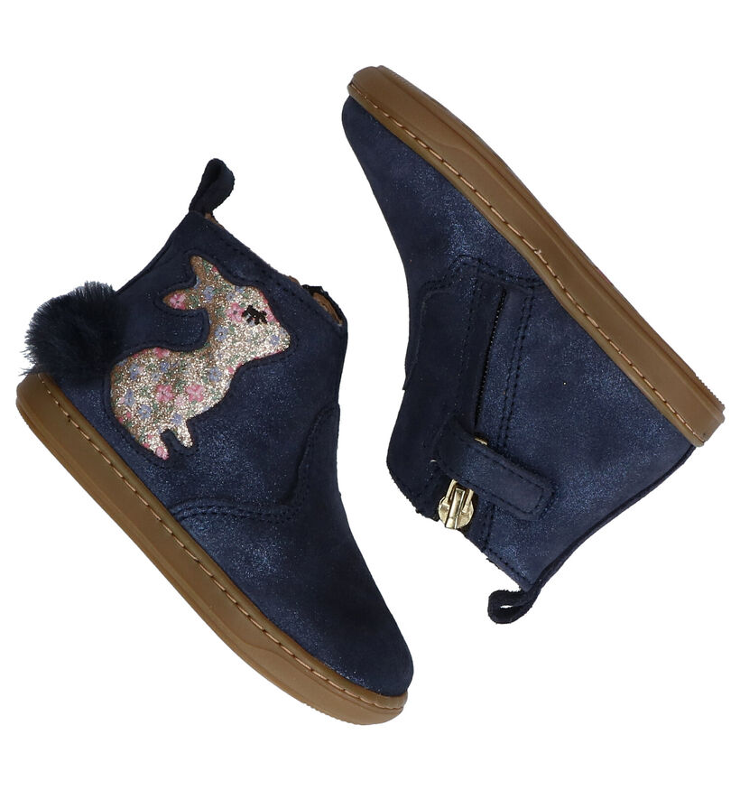 Shoo Pom Bouba Pimpin Chaussures enfants en Bleu en cuir (255212)