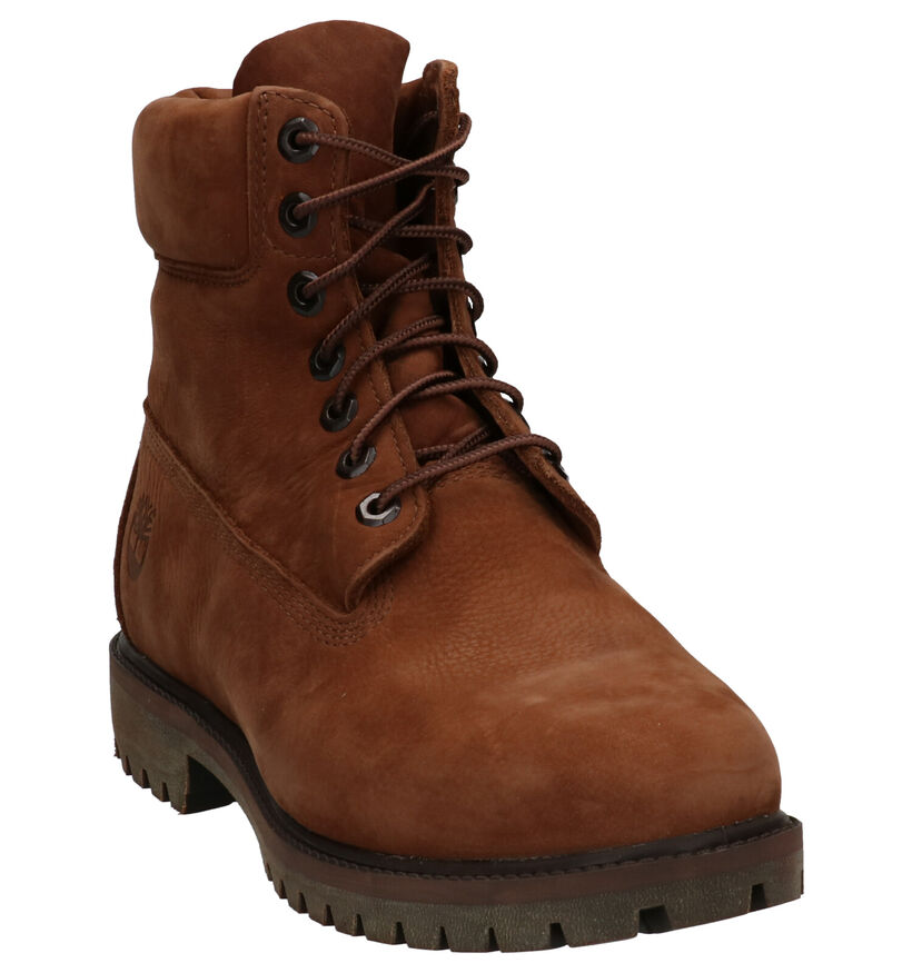 Timberland 6 Inch Premium Boots Bruin in nubuck (255314)