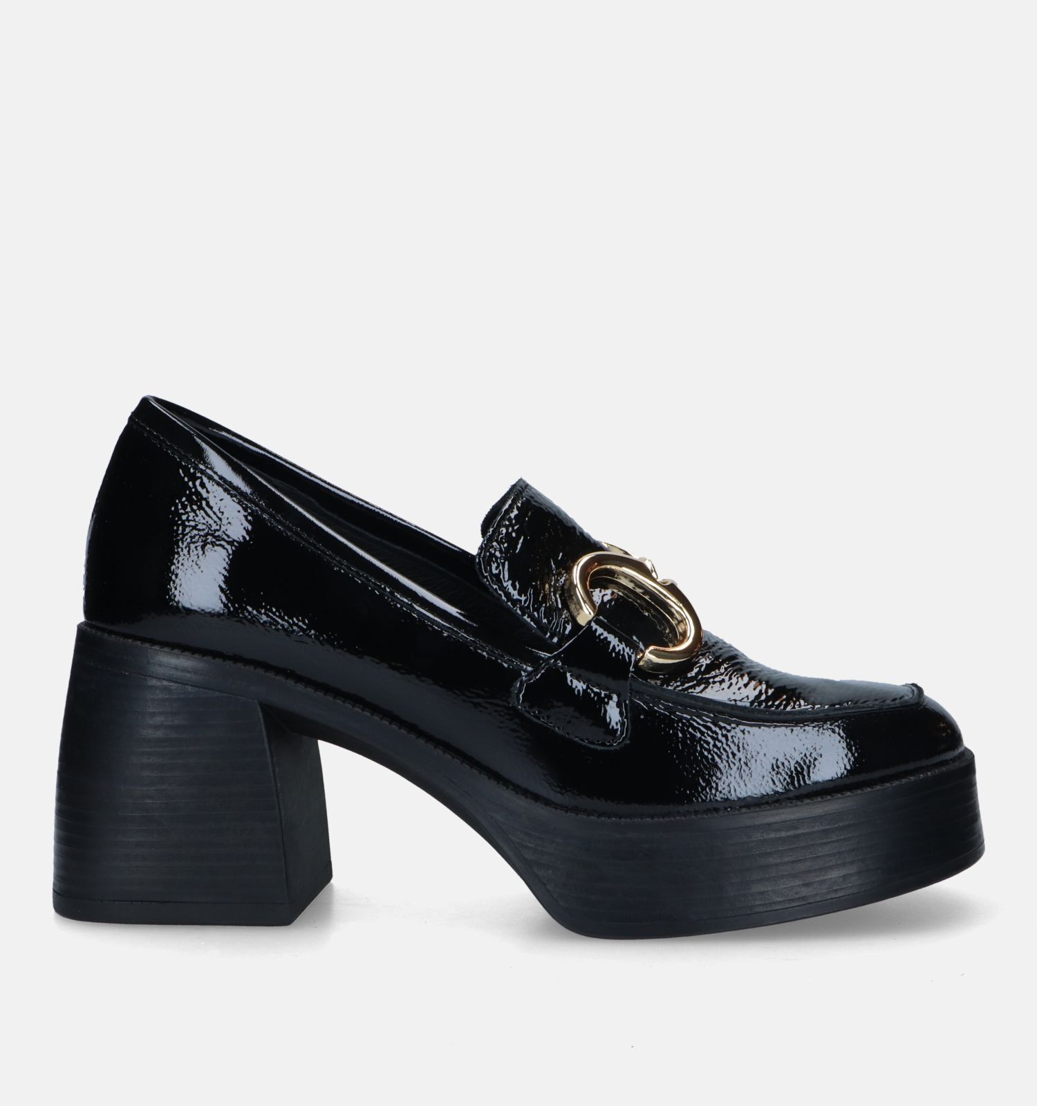 Mocassins met hak on sale