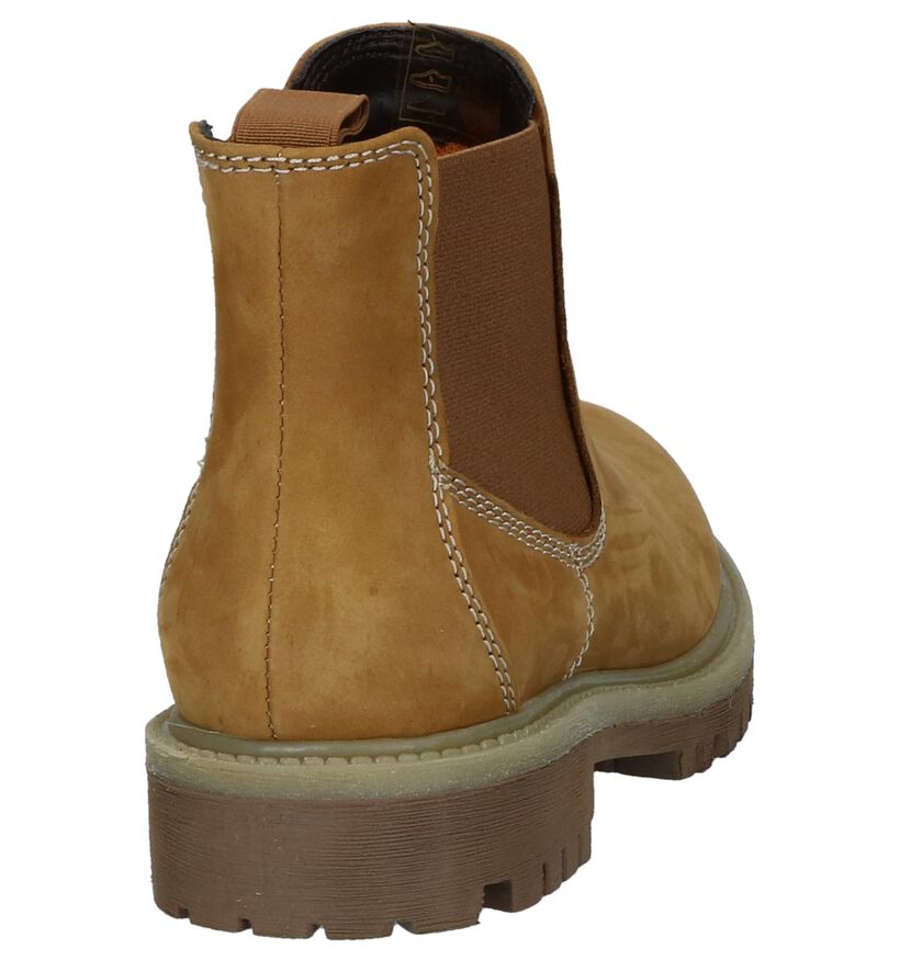 Milo & Mila Naturel Chelsea Boots in nubuck (232373)