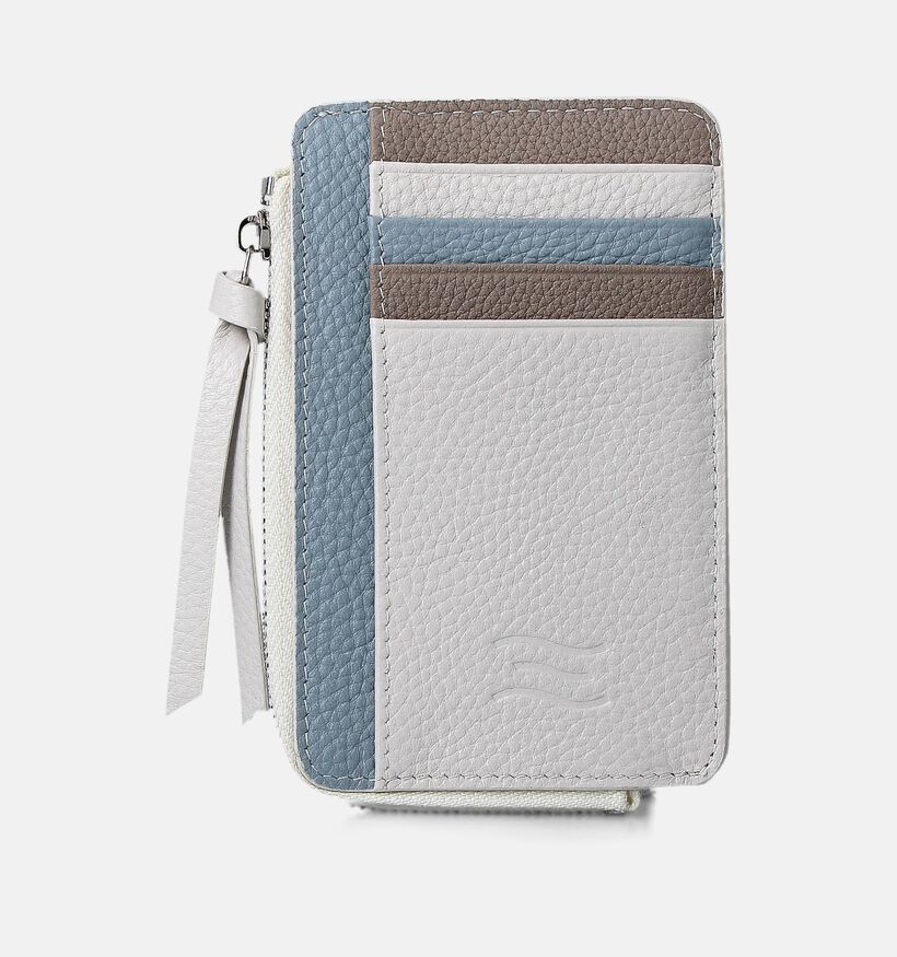Crinkles Porte-cartes en Écru pour femmes (358518)