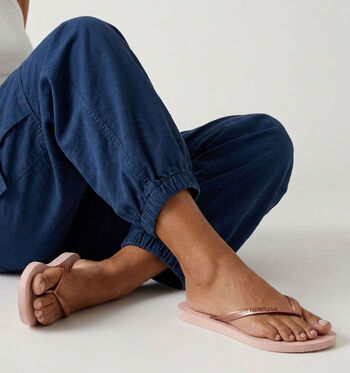 Havaianas Slippers Geel/Bruin/Rose gold/Groen