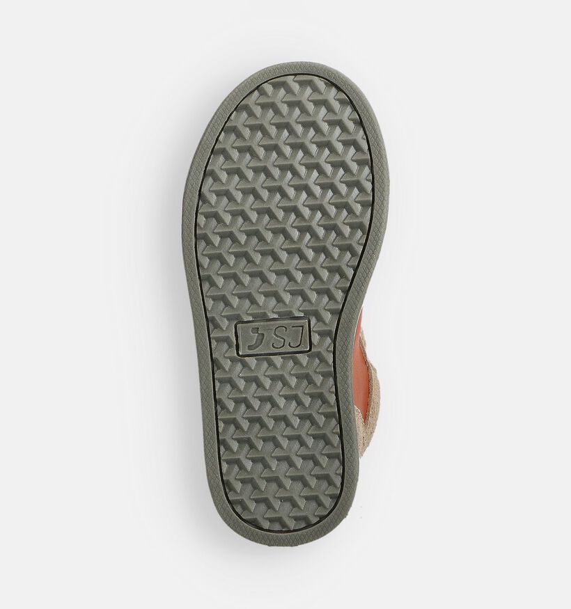 SJ Chaussures hautes en Marron pour filles, garçons (363173) - pour semelles orthopédiques
