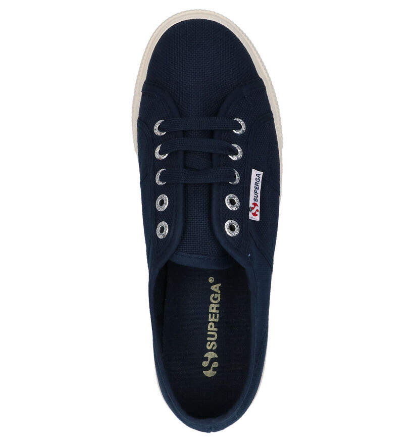 Superga Zwarte Sneakers in stof (284302)