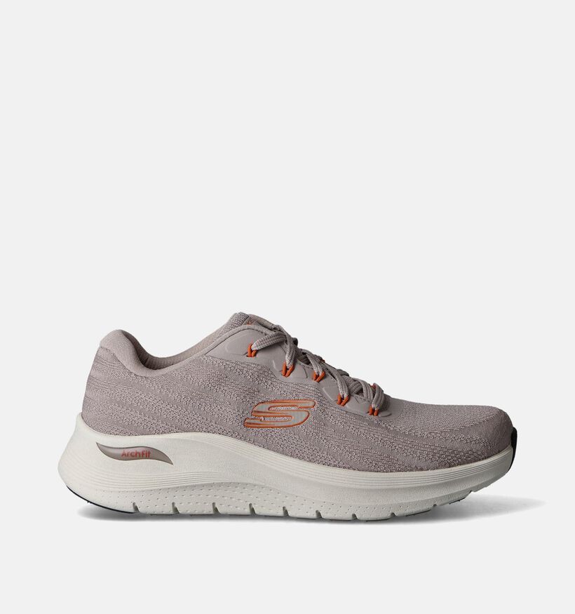 Skechers Arch Fit 2.0 Taupe Sneakers voor heren (353225) - geschikt voor steunzolen