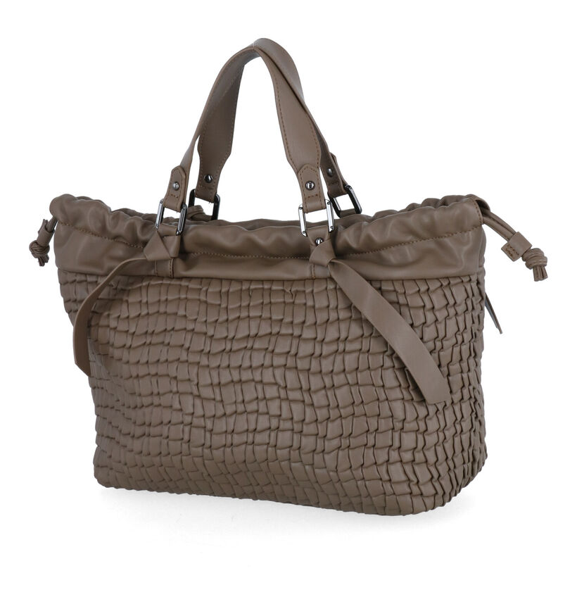 Pepe Moll Taupe Handtas voor dames (299626)