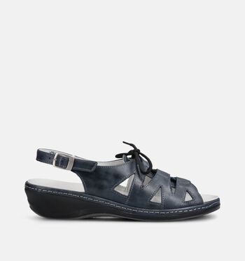 Hush Puppies Sandalen Beige/Blauw