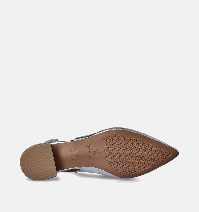 Tamaris Zilveren Slingback pumps voor dames (351610)