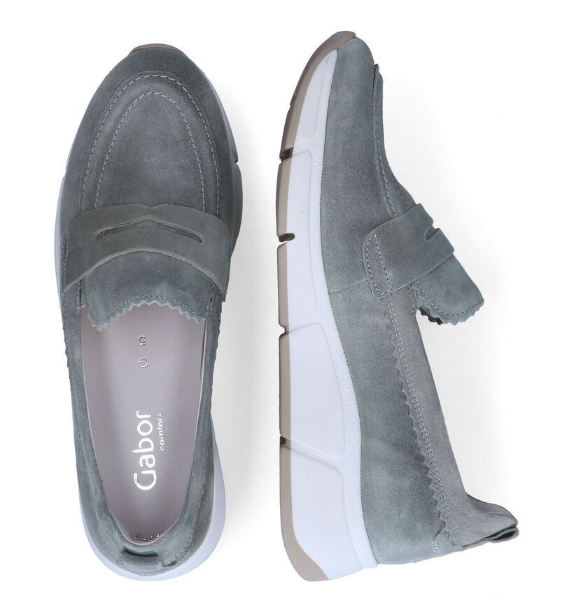 Comfort Chaussures à enfiler en Vert (308425)