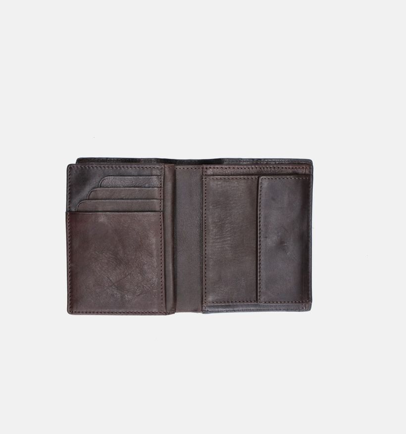 Maverick  Portefeuille en Marron pour hommes (358836)