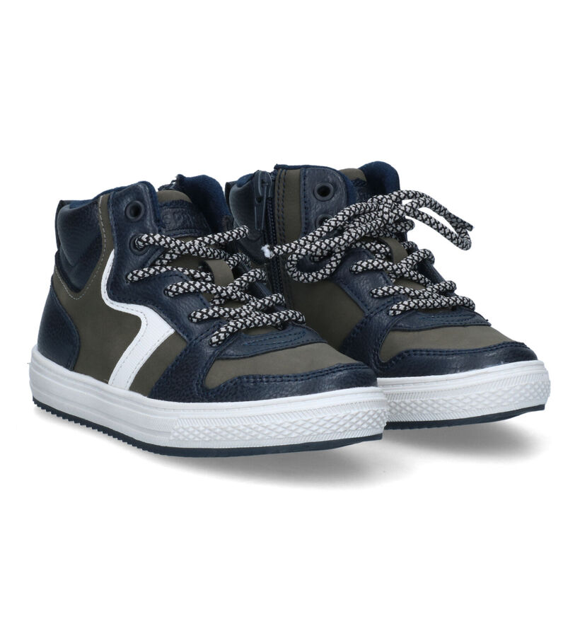 Sprox Chaussures hautes en Bleu pour garçons (313599)