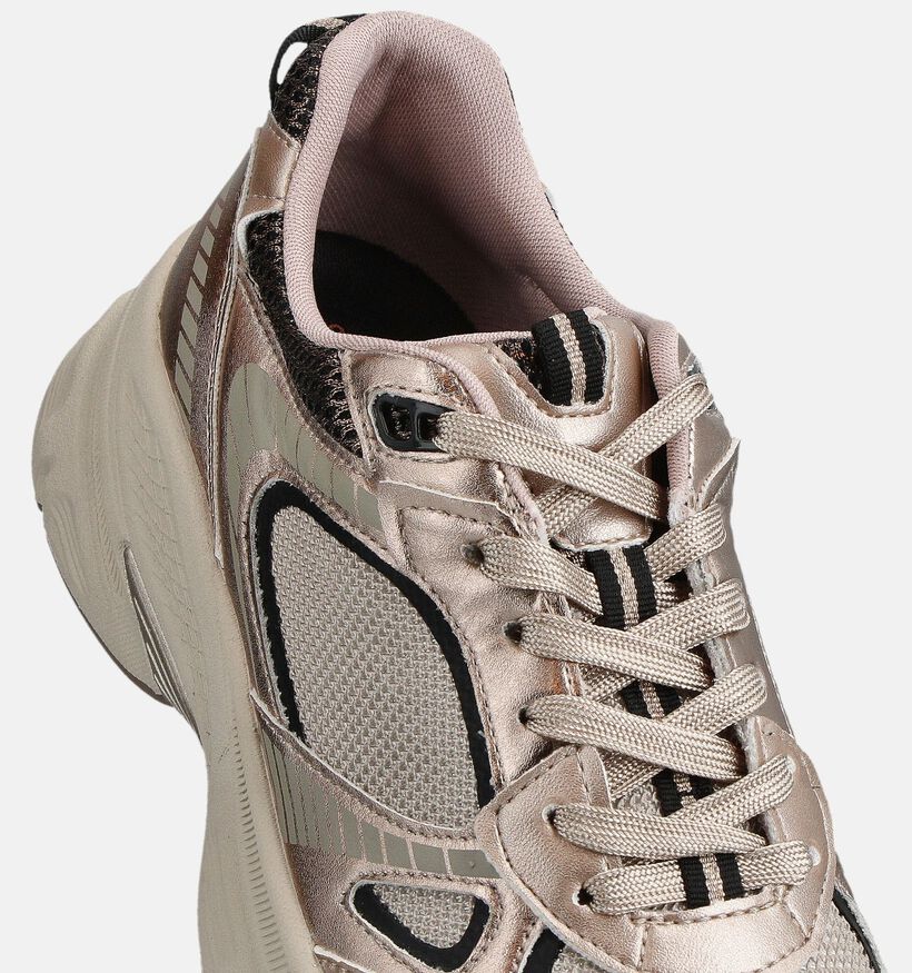 Tamaris Gouden Sportieve Sneakers voor dames (360616) - geschikt voor steunzolen