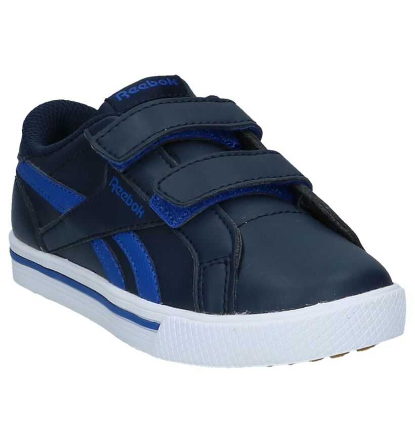 Reebok Royal Compeed Donker Blauwe Sneakers in imitatieleer (221675)