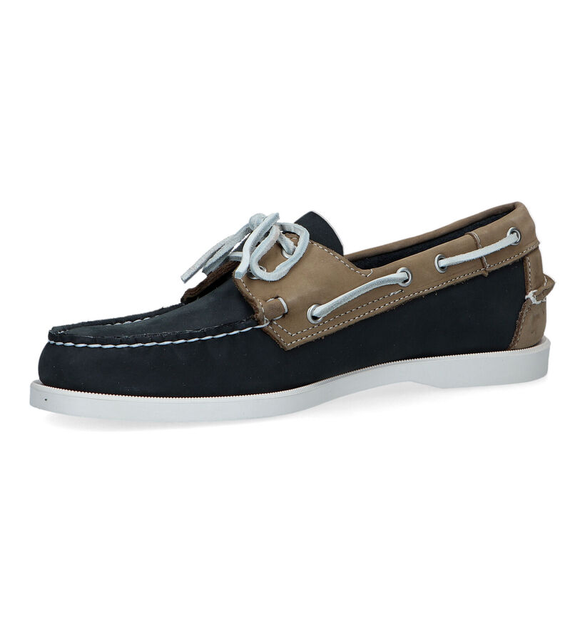 Sebago Dockside Portland Spinnaker Chaussures bateau en Bleu pour hommes (336835)