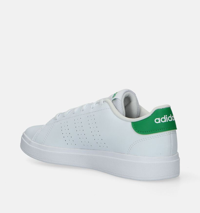 adidas Advantage Base 2.0 J Baskets en Blanc pour filles, garçons (343206)