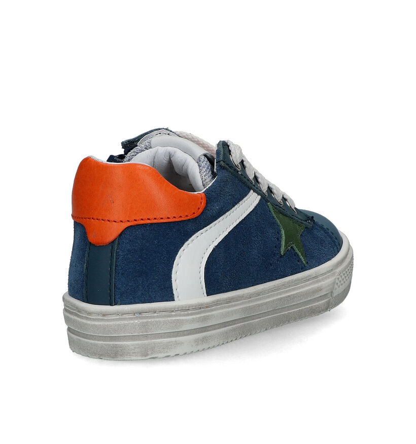 FR by Romagnoli Chaussures &agrave; lacets en Bleu pour gar&ccedil;ons (324053) - pour semelles orthop&eacute;diques