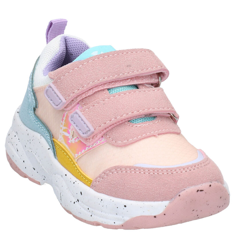 Victoria Roze Velcroschoenen in kunstleer (287508)