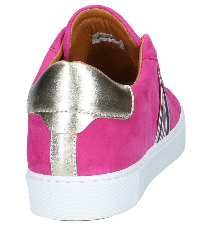 Fuchsia Veterschoenen Hampton Bays in daim (239244)