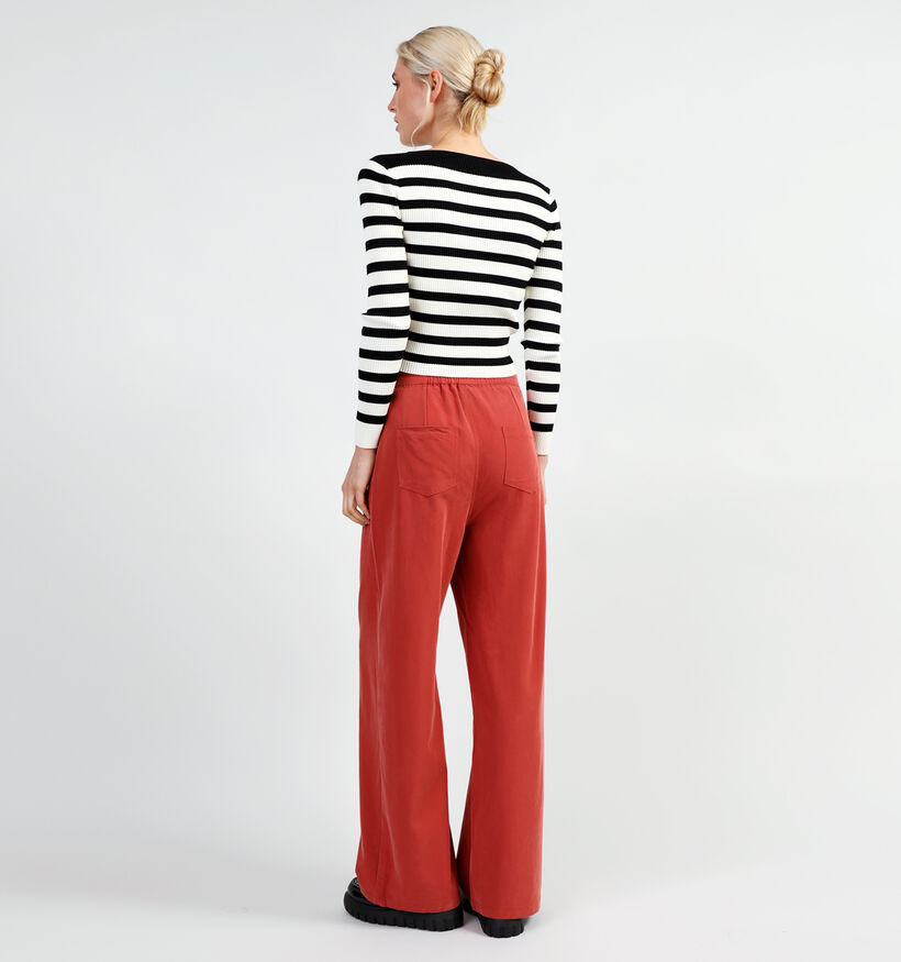 Orfeo Sabrina Rode Wijde broek voor dames (349325)