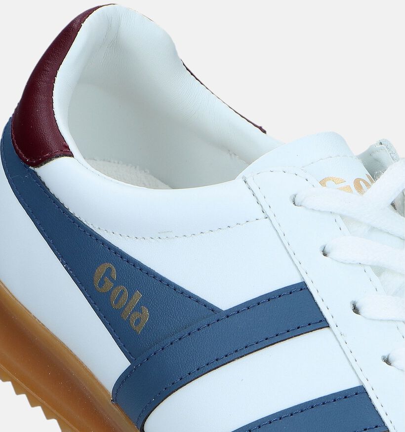 Gola Torpedo Witte Sneakers voor heren (336348) - geschikt voor steunzolen