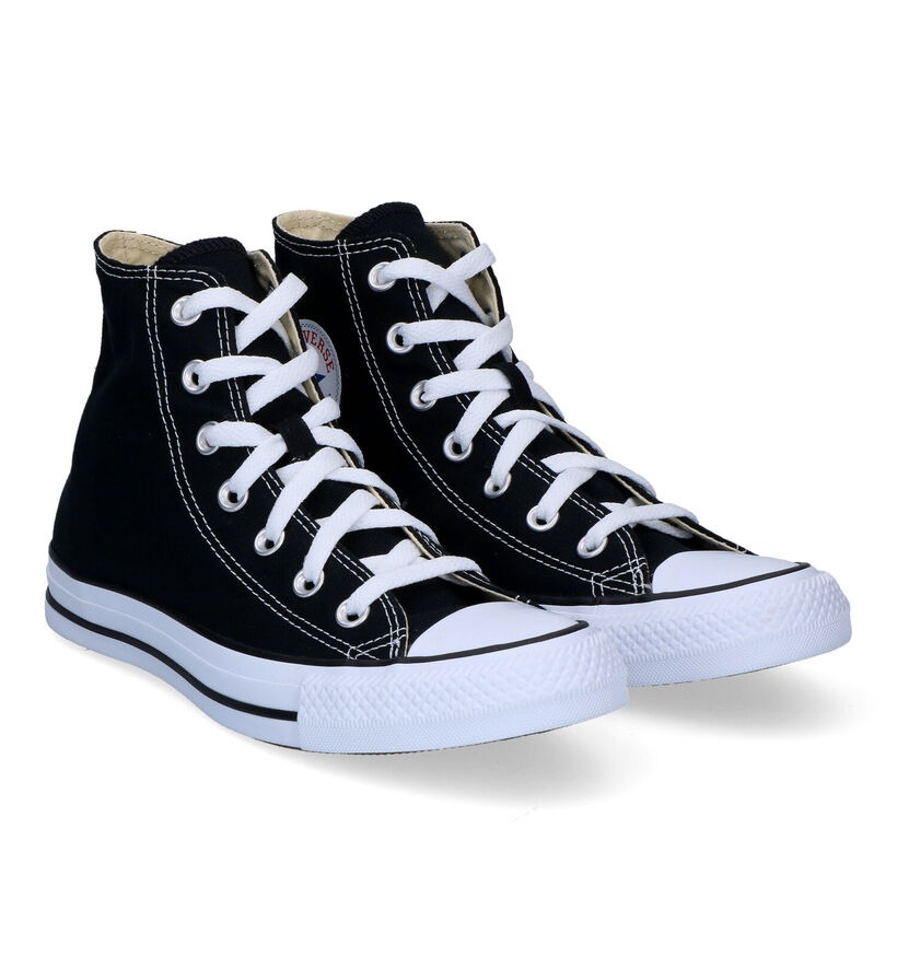 Converse All Star Core Hi Baskets en Noir pour femmes (302655)