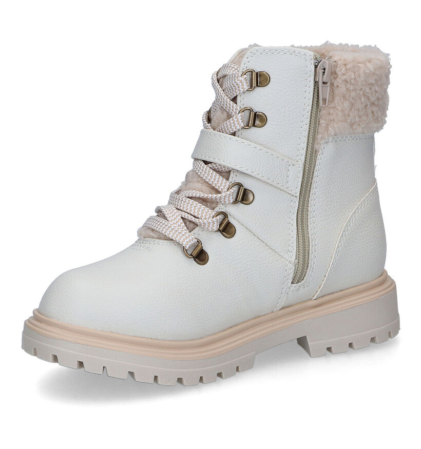 Milo & Mila Bottines robustes en Beige pour filles (313584)