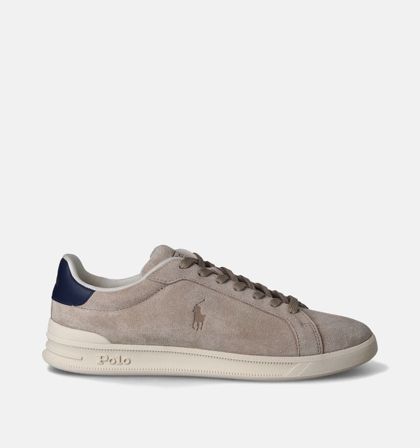 Polo Ralph Lauren HRT Court II Beige Veterschoenen voor heren (350916)